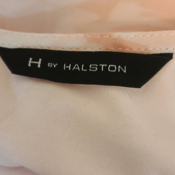 H by Halston Pink and White Flowing Top - Picture 7 of 8